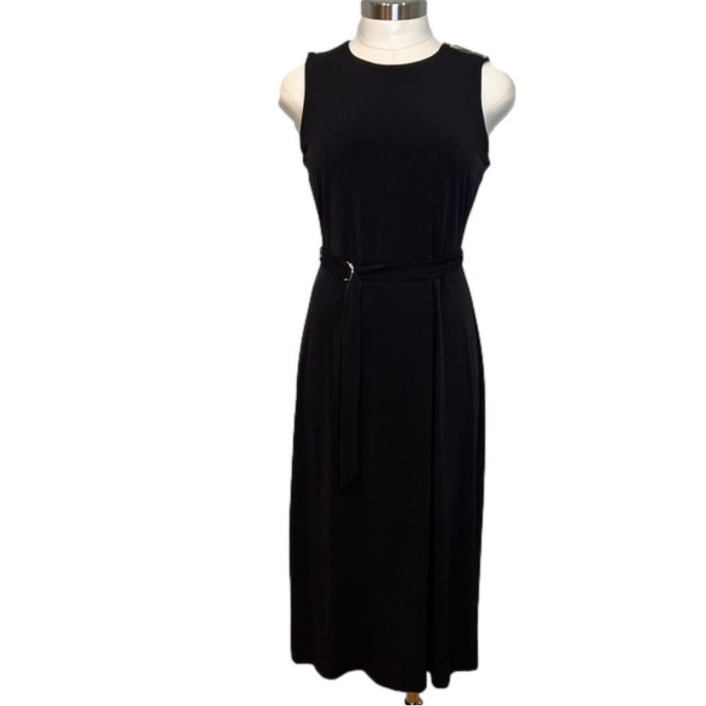 Women’s Michael Kors Black and Gold Dress